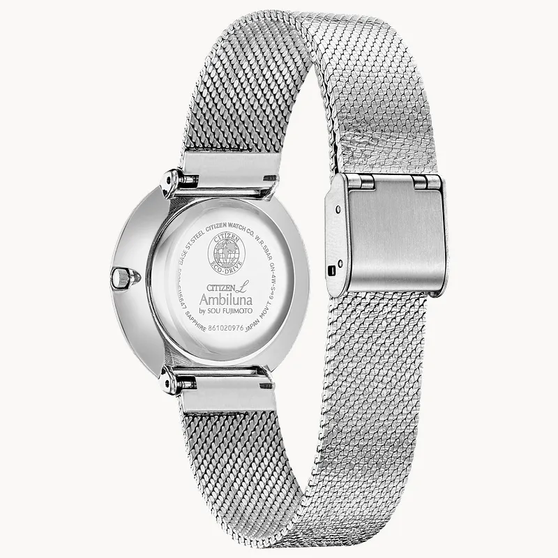 L Ambiluna - Men's Eco-Drive EM0640-58D Silver Watch | CITIZEN L Ambiluna - Men's Eco-Drive EM0640-58D Silver Watch | CITIZEN